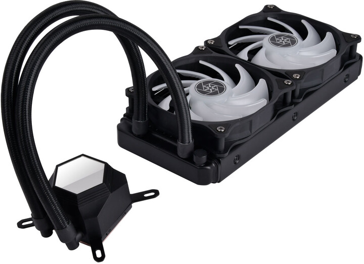 Ftohës SilverStone PF240 PermaFrost Premium, ARGB