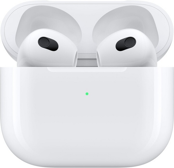 [OUTLET] Dëgjuese Apple AirPods (2021), të bardha + kuti karikimi wireless, V
