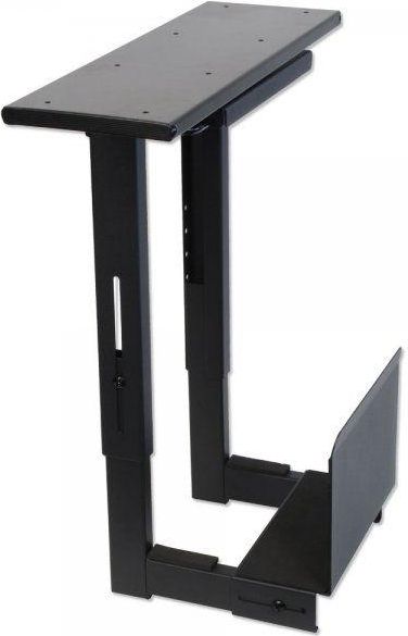 Mbajtëse CPU për tavolinë Lindy 40284, 30 kg, rrotullim 360°, e zezë