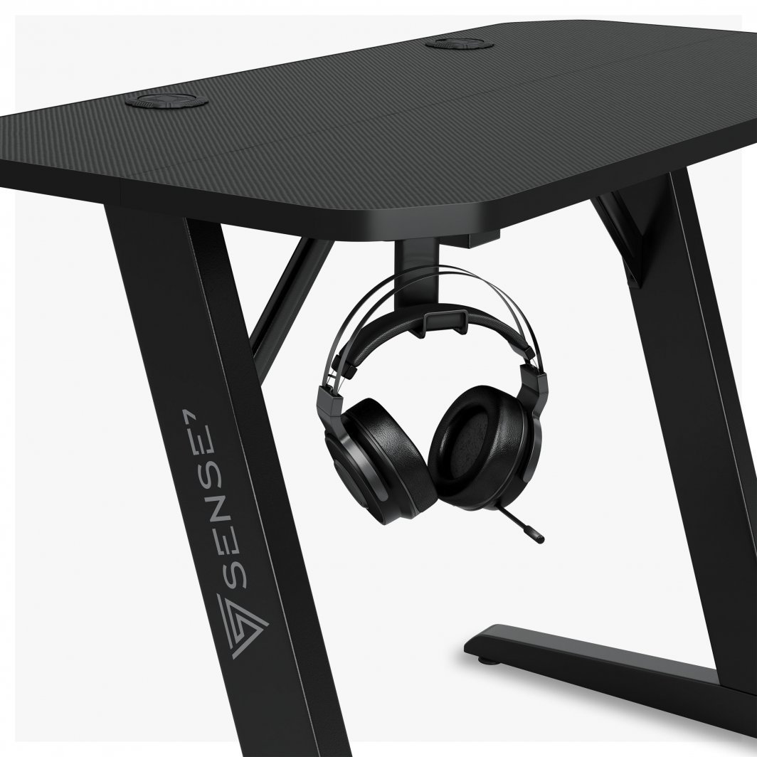 [OUTLET] Tavolinë SENSE7 Nomad Basic, 120cm x 60cm, e zezë				