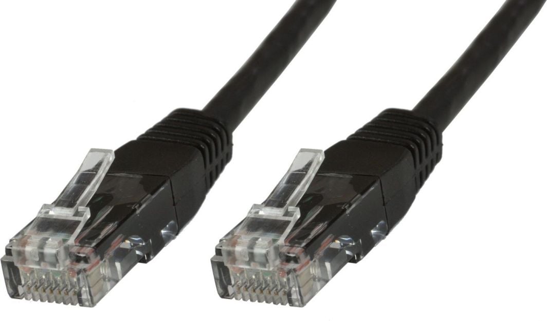 Сет мрежни кабли MicroConnect V UTP603SVP, Cat.6 U UTP, 3 m, 10 парчиња, црни