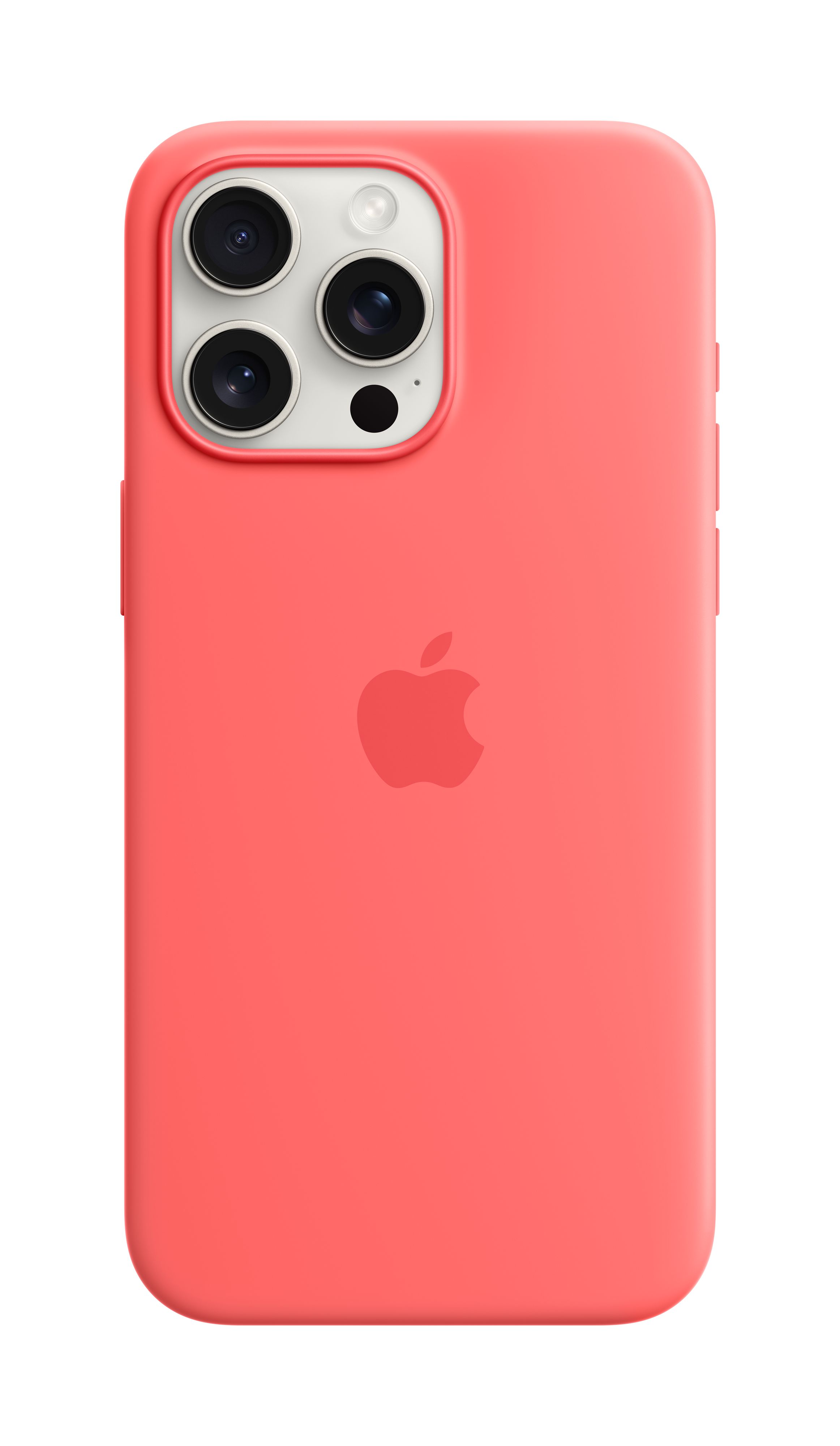 Apple iPhone 15 Pro Max Silicone Case me MagSafe, Guava