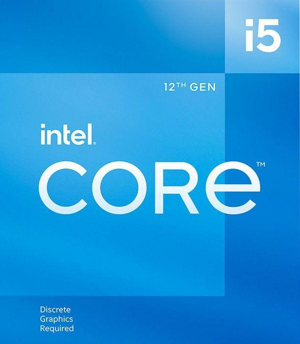 Procesor Intel Core i5-12400F, 2,5 GHz, 18 MB, BOX (BX8071512400F)