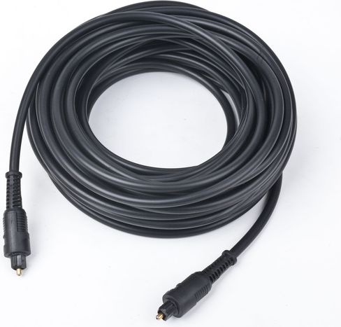 Kabllo Gembird Toslink, 10m, e zezë
