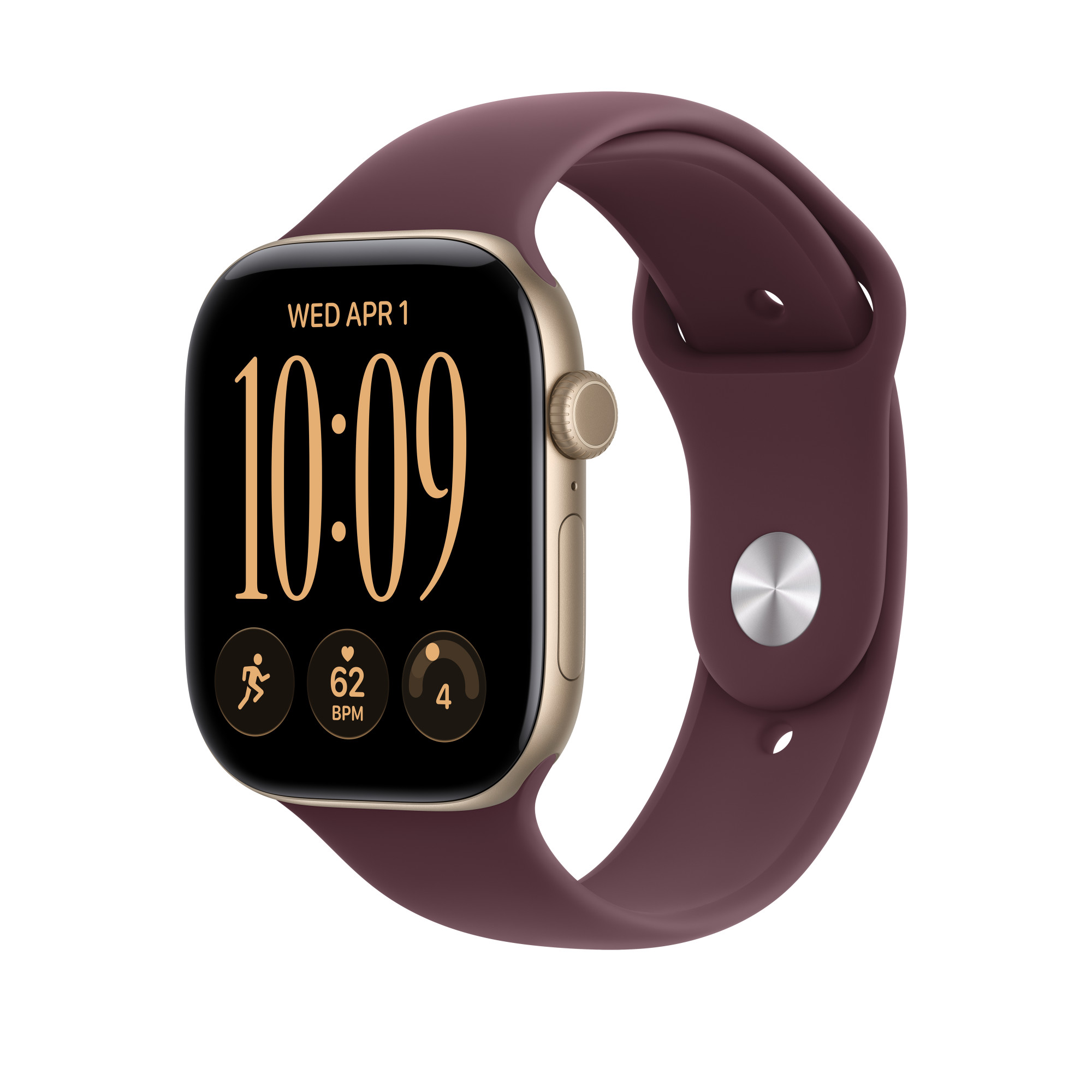 Apple Watch 46mm Burgundy Sport Band, M/L