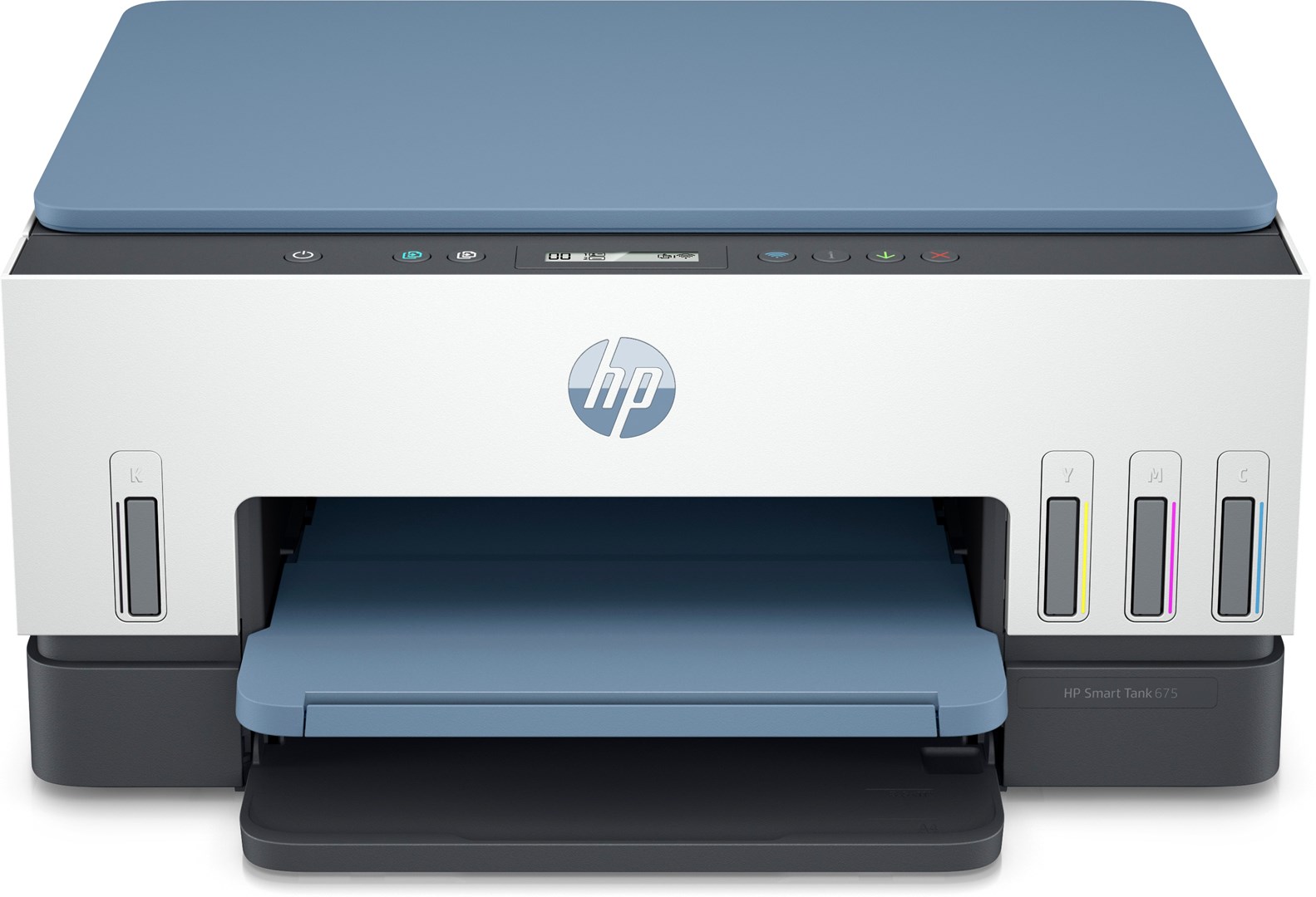 Printer multifunksional HP Smart Tank 675, Inkjet termal, i kaltër