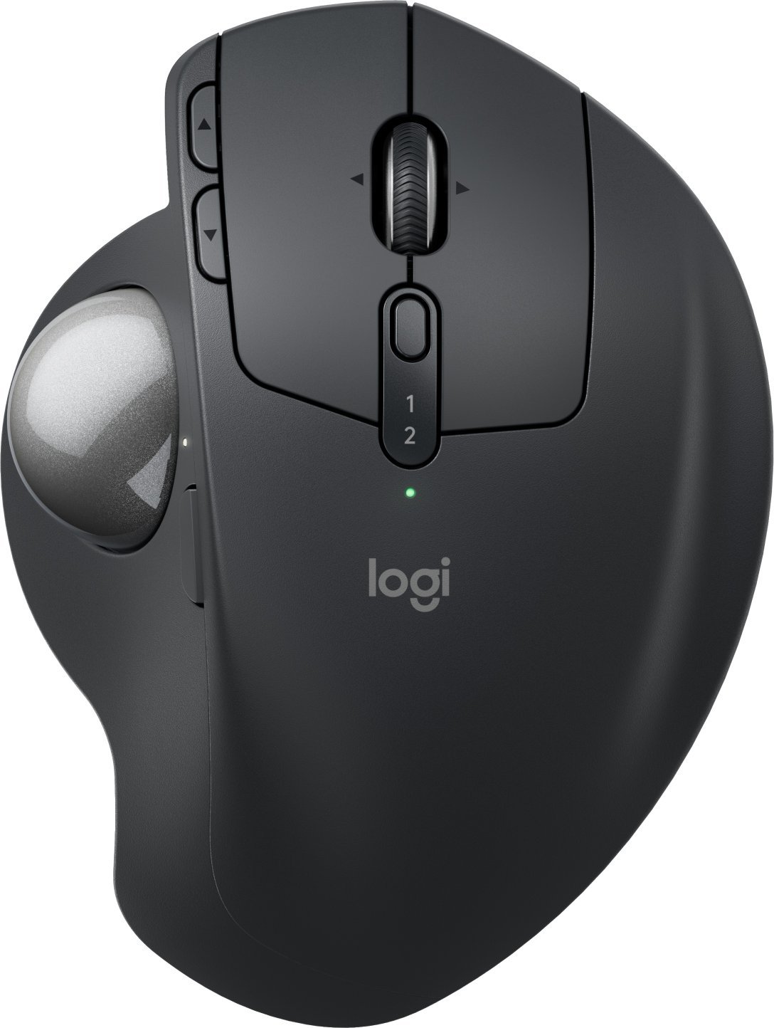 Maus wireless Logitech MX Ergo S, trackball ergonomik, grafit