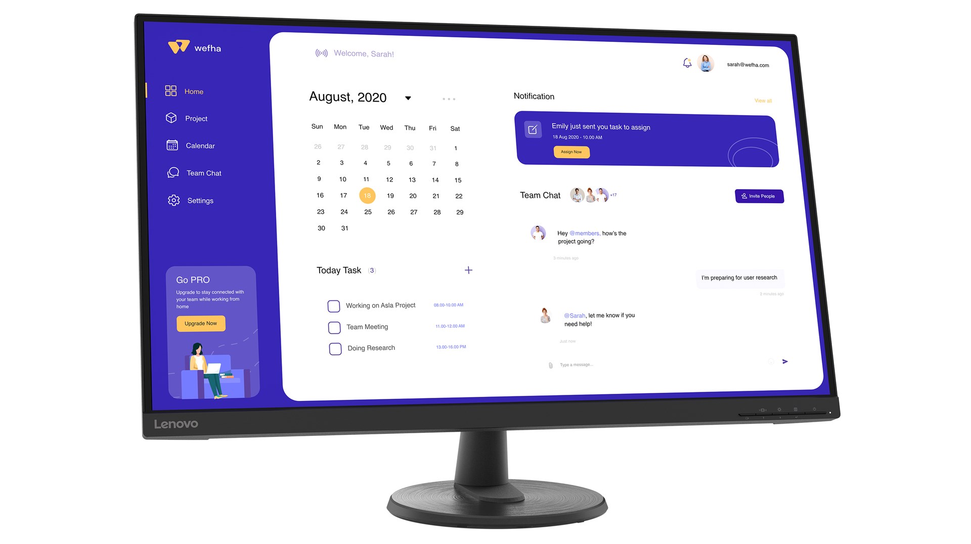 Monitor Lenovo ThinkVision C32u-40, 31.5", 4K UHD, i zi