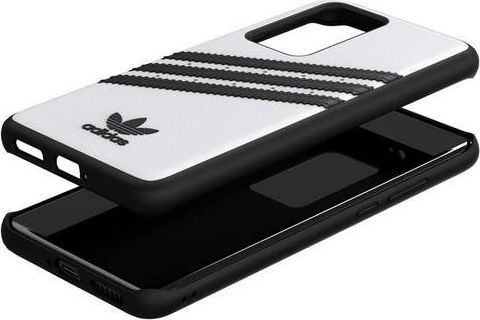 Mbrojtëse Adidas OR PU SS20 për Huawei P40, e zezë / bardhë