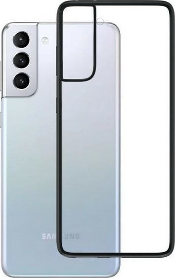 Mbrojtëse telefoni 3MK SatinArmor për Samsung Galaxy S21 Plus, standard ushtarak, kornizë satin, e zezë