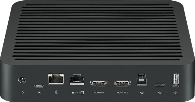 Kamerë konferencash Logitech Rally Ultra HD, 4K, me Table Hub, e zezë