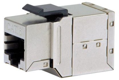 Set konektorë keystone Equip Cat6, 2xRJ45, metalik, 8 copë