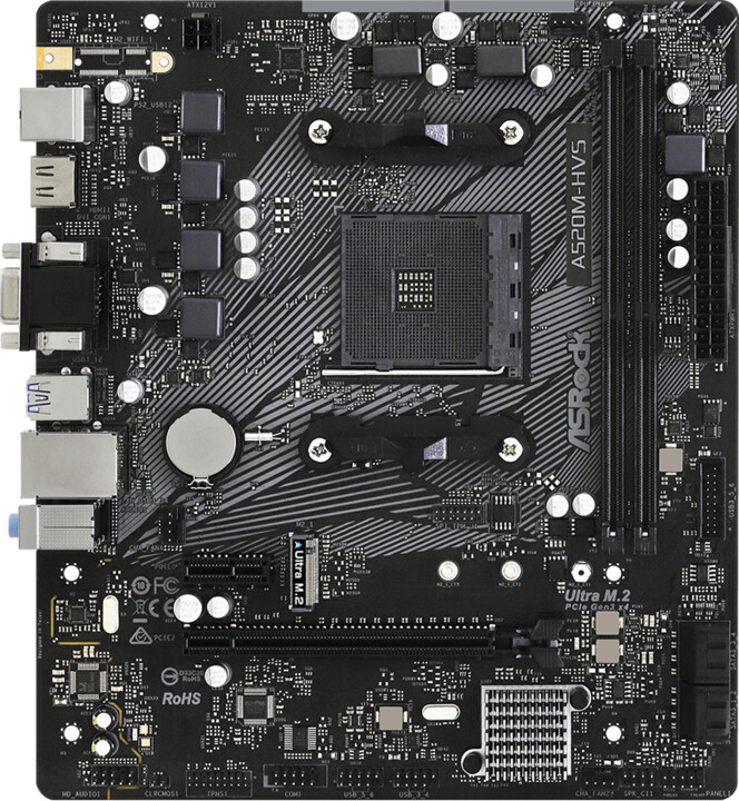 [OUTLET] Pllakë amë ASRock A520M-HVS - AMD A520