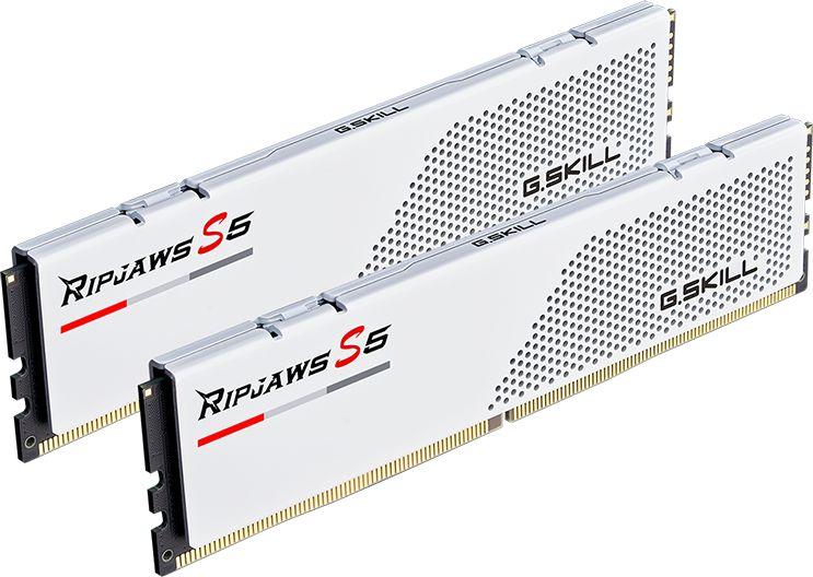 Memorie G.Skill Ripjaws S5, DDR5, 32 GB, 6000 MHz, CL32, F5-6000J3238F16GX2-RS5W