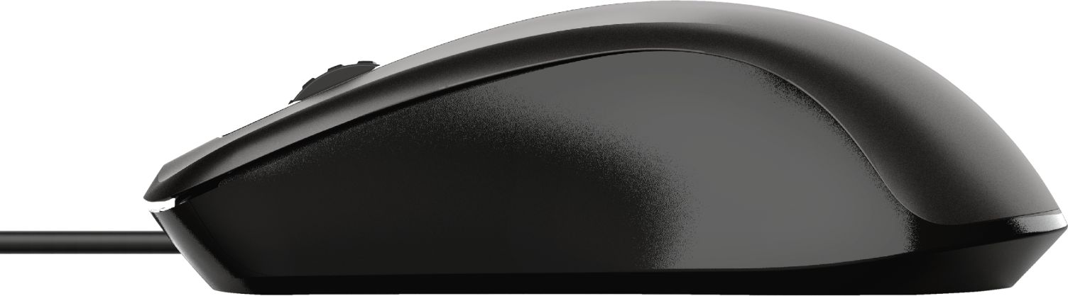 Mouse Trust Carve 23733, me kabllo, USB, i zi