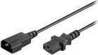 Kabllo rryme MicroConnect Power Cord C13 në C14, 7m, i zi