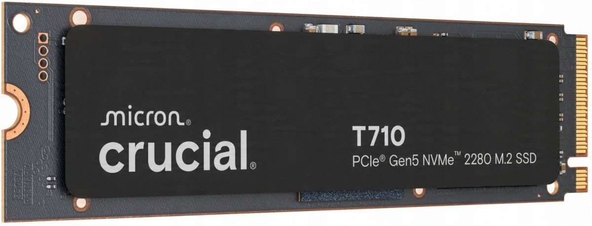 SSD i brendshëm Crucial T710, 4TB, NVMe M.2 PCIe Gen 5, me heatsink