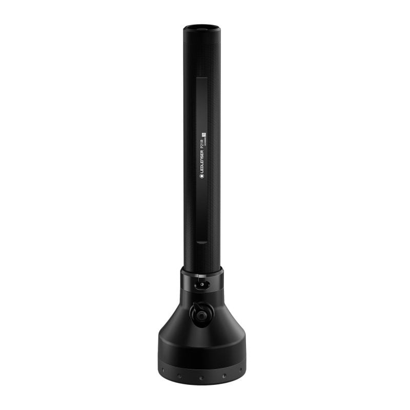 Dritë dore LEDlenser P21R, 5000 lm, rikarikueshme, alumini e zezë