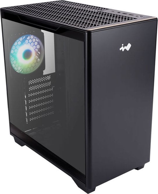 Kasë In Win A5, e zezë, Midi Tower