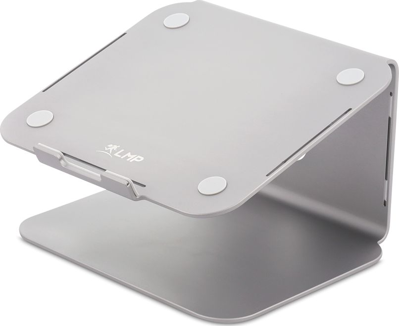 Stendë laptopi LMP ProStand 18649, për 12-17", alumin, gri