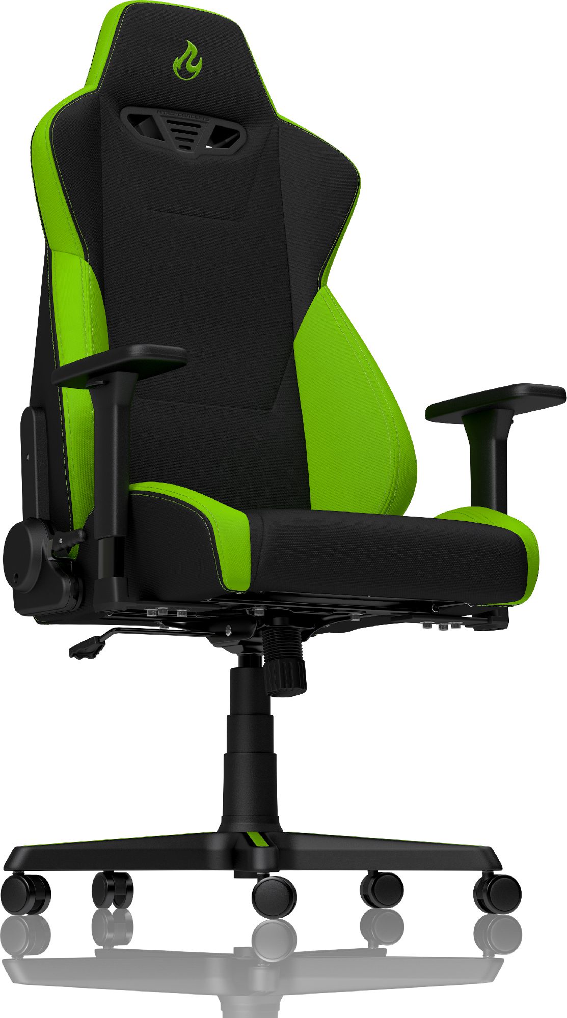 Karrige gaming Nitro Concepts S300, material tekstili, ergonomike, jeshile Atomic Green