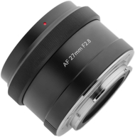 Objektiv 7artisans AF 27mm F2.8 për Sony E, autofokus, i zi