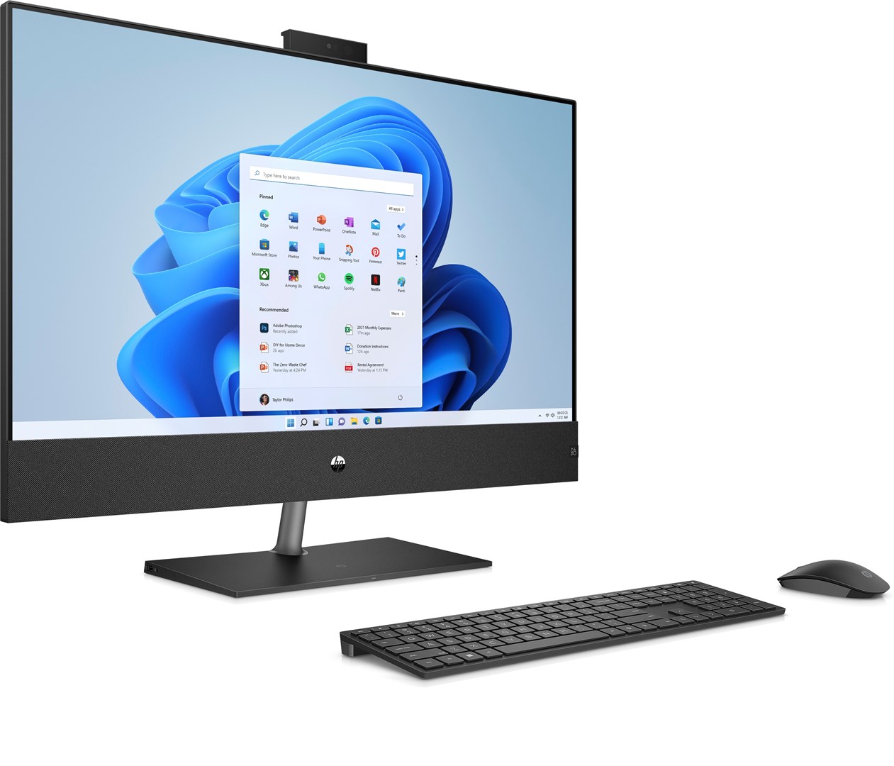 Kompjuter All-in-One HP 6J9N3EA, 31.5", i5-12400T, 16GB RAM, 1TB SSD, GTX 1650, i zi
