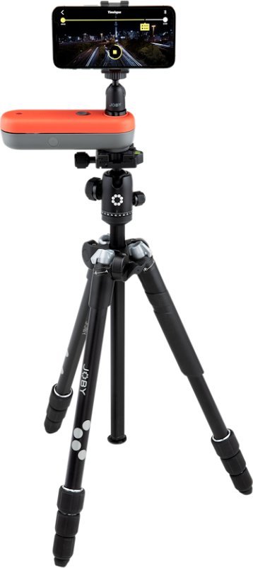 Сет аксесоари за телефон JOBY Swing Phone Mount Kit, држач за телефон, ротациона глава, црн