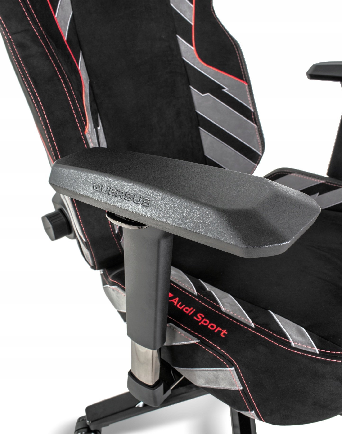 Karrige gaming Quersus VAOS 3 Audi, mikrofibër sintetike, kapacitet 150kg, e zezë