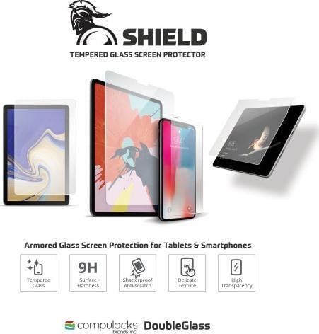 Mbrojtës ekrani Maclocks Shield për iPad Pro 12.9" 3rd Gen, xham i temperuar, transparents