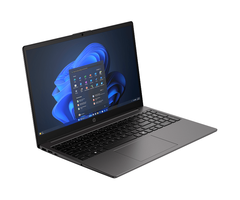 Laptop HP 250R G10, Intel Core 5-120U, 16GB RAM, 512GB SSD, gri Dark Ash Silver