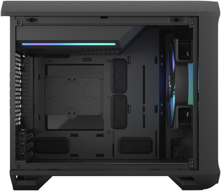 Kasë kompjuteri Fractal Design Torrent Nano ARGB Black TG Light Tin