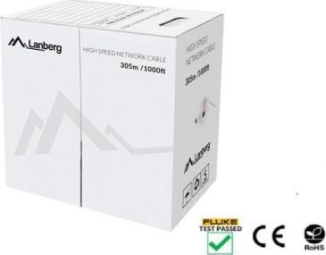 Kabllo rrjeti Lanberg LCU5-12CU-0305-Y, e verdhë
