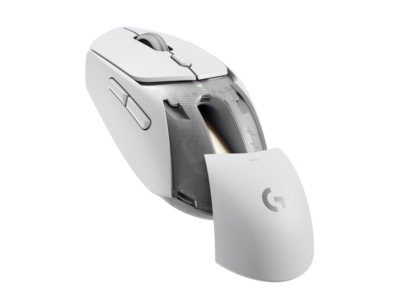 Maus Logitech G LIGHTSPEED G309, 25600 DPI, i bardhë
