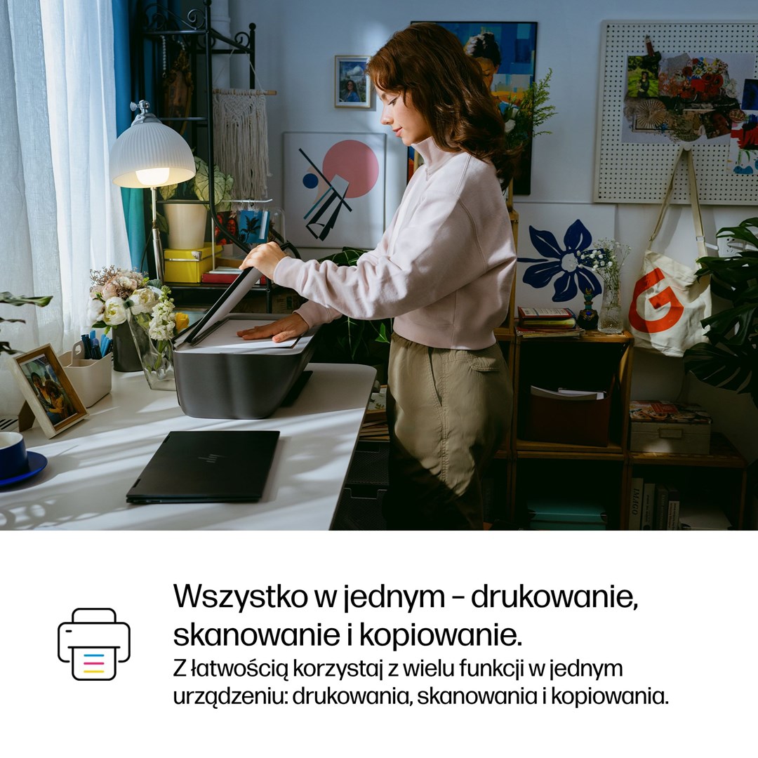 Printer multifunksional HP DeskJet 2910, Wireless, me ngjyra, i bardhë