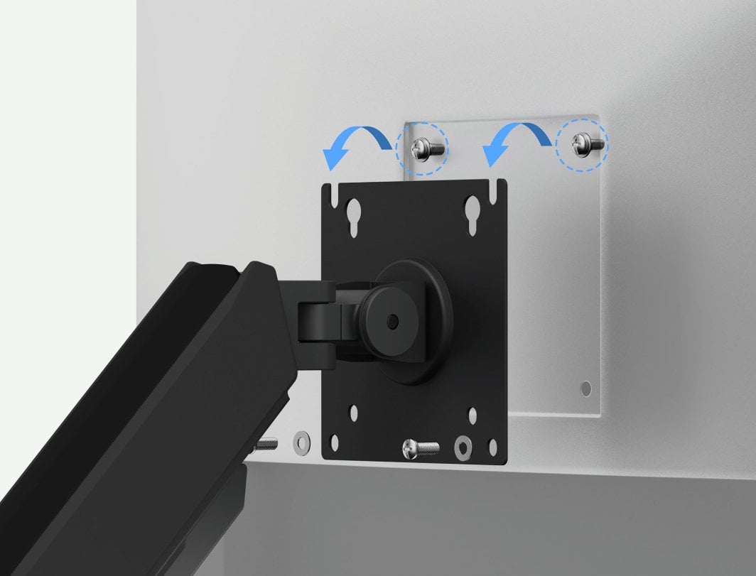 [OUTLET] Mbajtëse për 2 monitorë SENSE7, 17"-32", e zezë