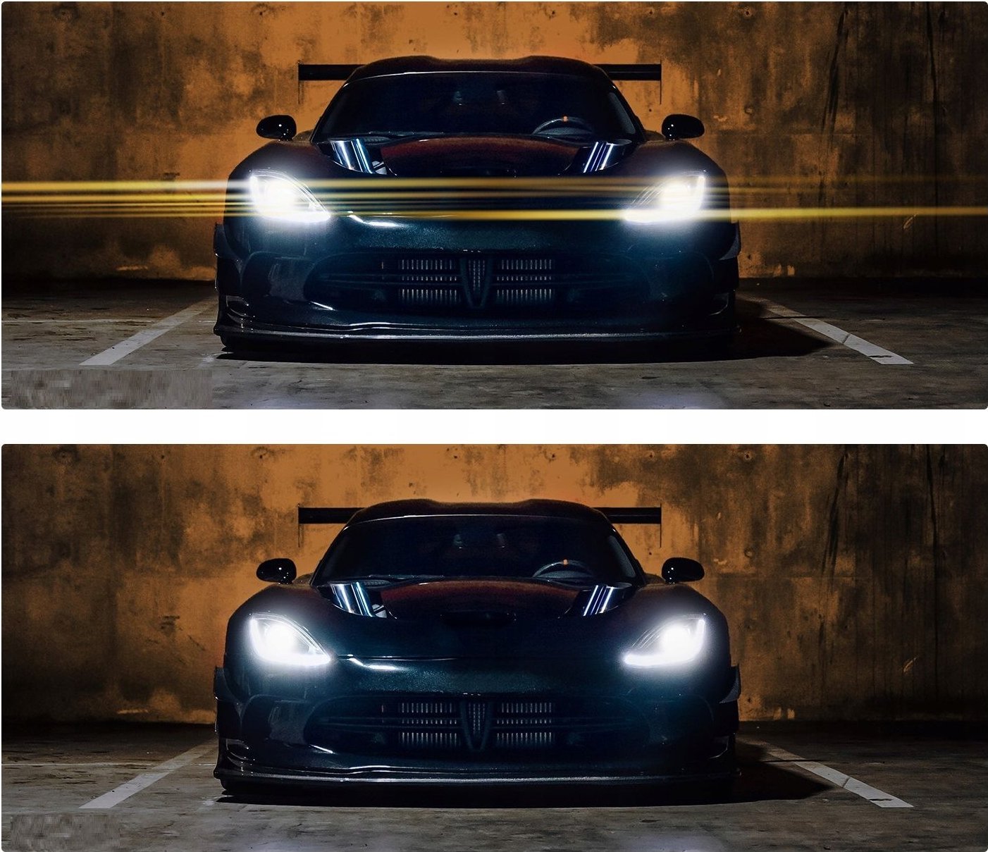 Filtër fotografik K&amp;F Concept NANO-X MRC GOLD Streak Anamorphic, 55mm, flares të arta