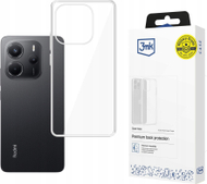 Mbulesë telefoni 3MK Clear Case për Redmi Note 14 4G, transparente