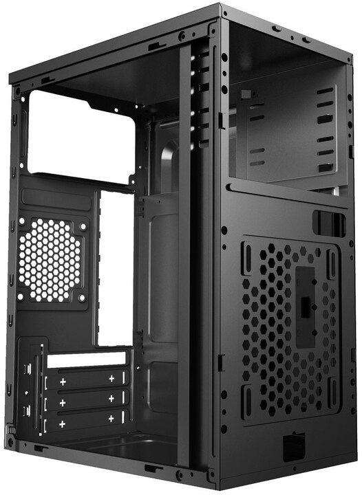 Kasë kompjuteri 1stCool STEP GAMER 1, me xham, e zezë