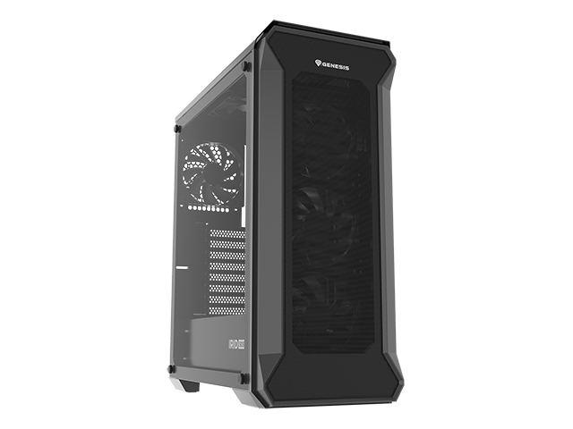 Kasë për PC Genesis IRID 505F, e zezë