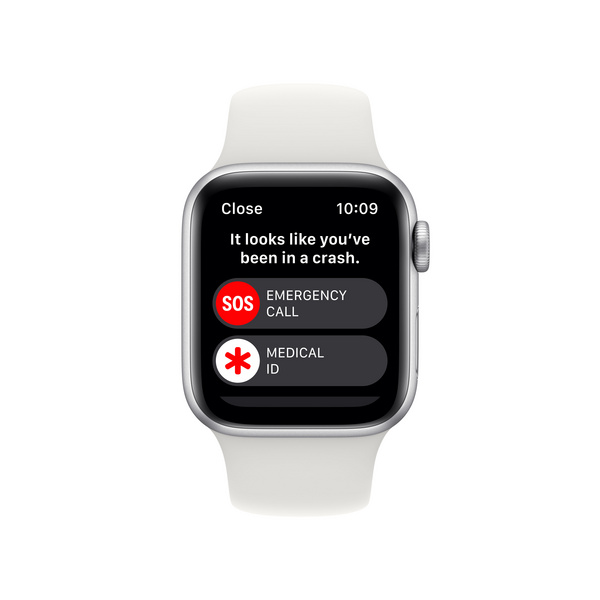 [OUTLET] Apple Watch SE2 GPS 40mm, Silver Aluminium Case me White Sport Band, Regular