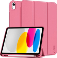 Футрола за таблет Tech-Protect SC Pen, iPad 10.9" 2022, силикон, магента