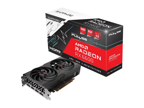 Kartelë grafike SAPPHIRE PULSE AMD Radeon RX 6600 8GB GDDR6 PCI Express 4.0 ATX