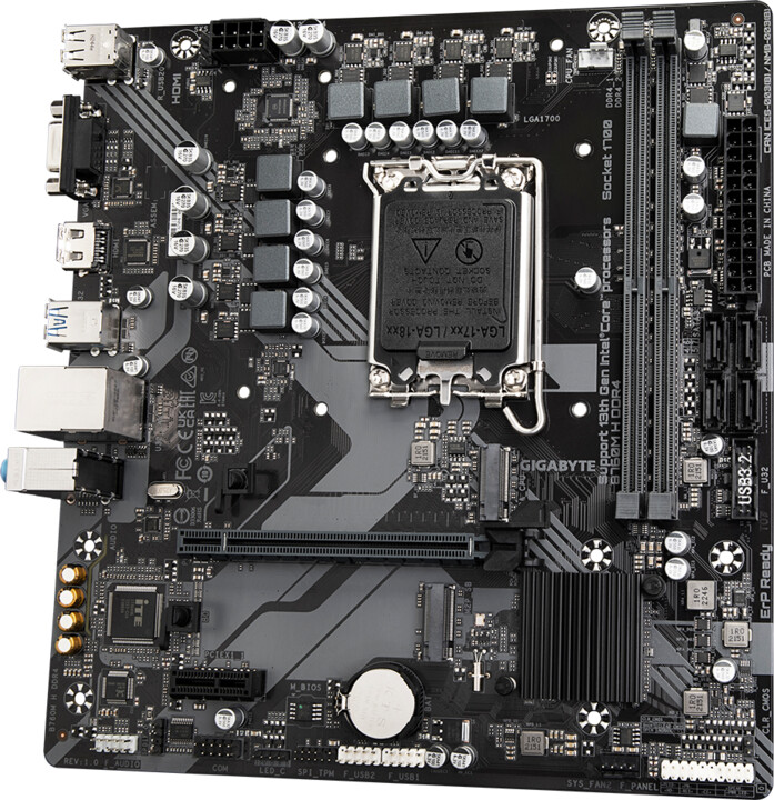 Pllakë amë GIGABYTE B760M H DDR4 - Intel B760
