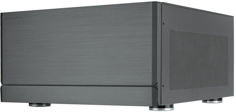Kuti kompjuteri Silverstone Crown SST-CW04, ATX, alumini, gri