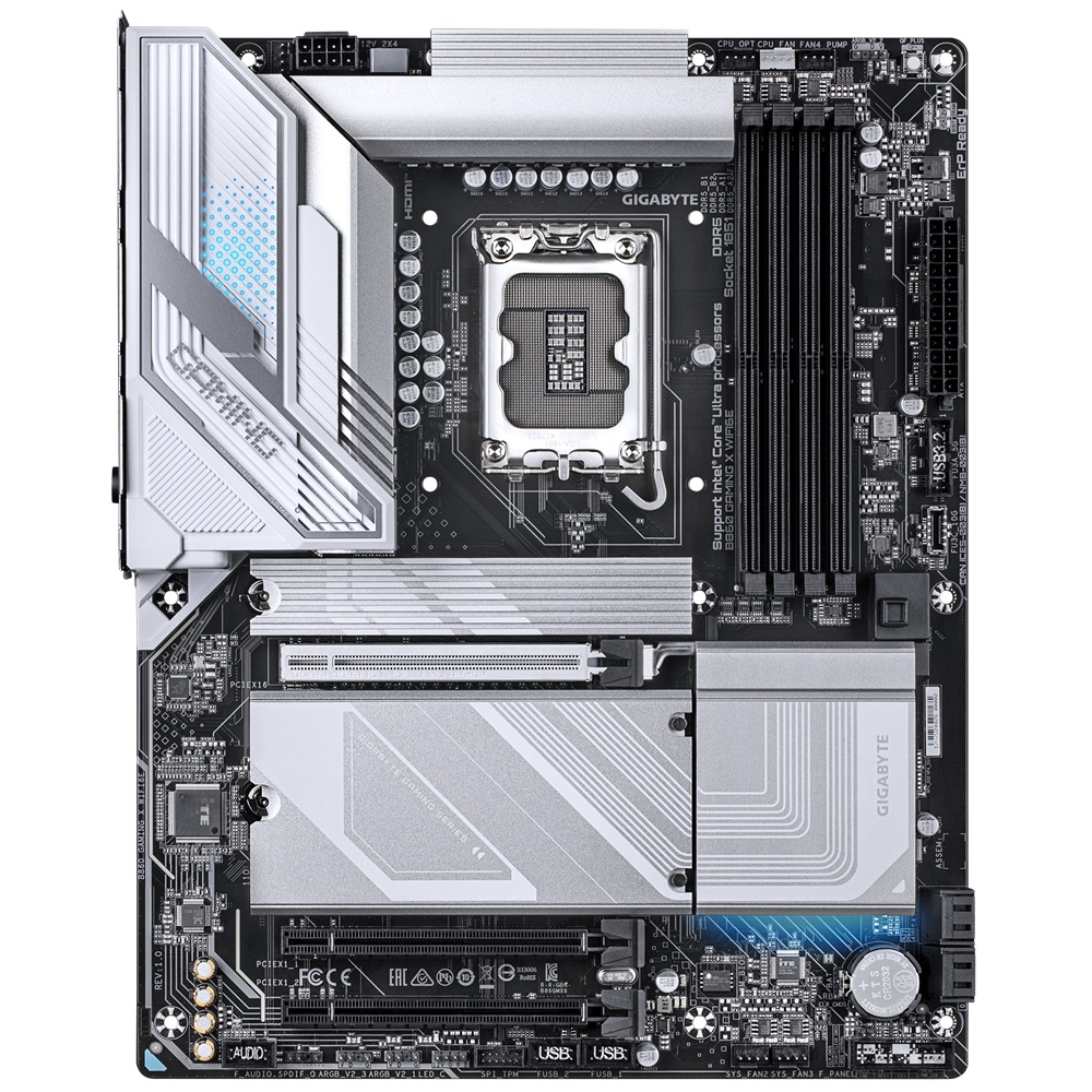 Pllakë amë Gigabyte B860 GAMING X WIFI6E, ATX, LGA 1851, DDR5, Wi-Fi 6E, e zezë