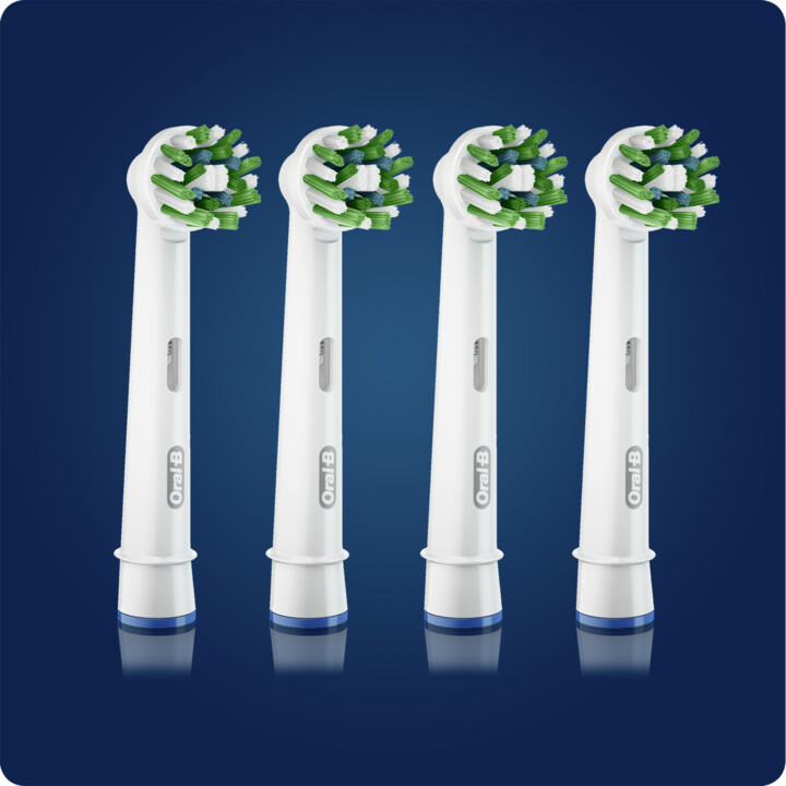 Koka për furçë dhëmbësh Oral-B EB 50-4 CrossAction me CleanMaximiser Technology, 4 copë