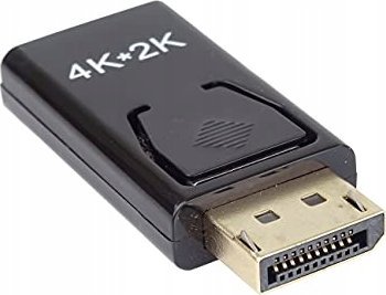 Adapter DisplayPort në HDMI PremiumCord, 4K 30Hz, pozicion mashkull në femër, i zi