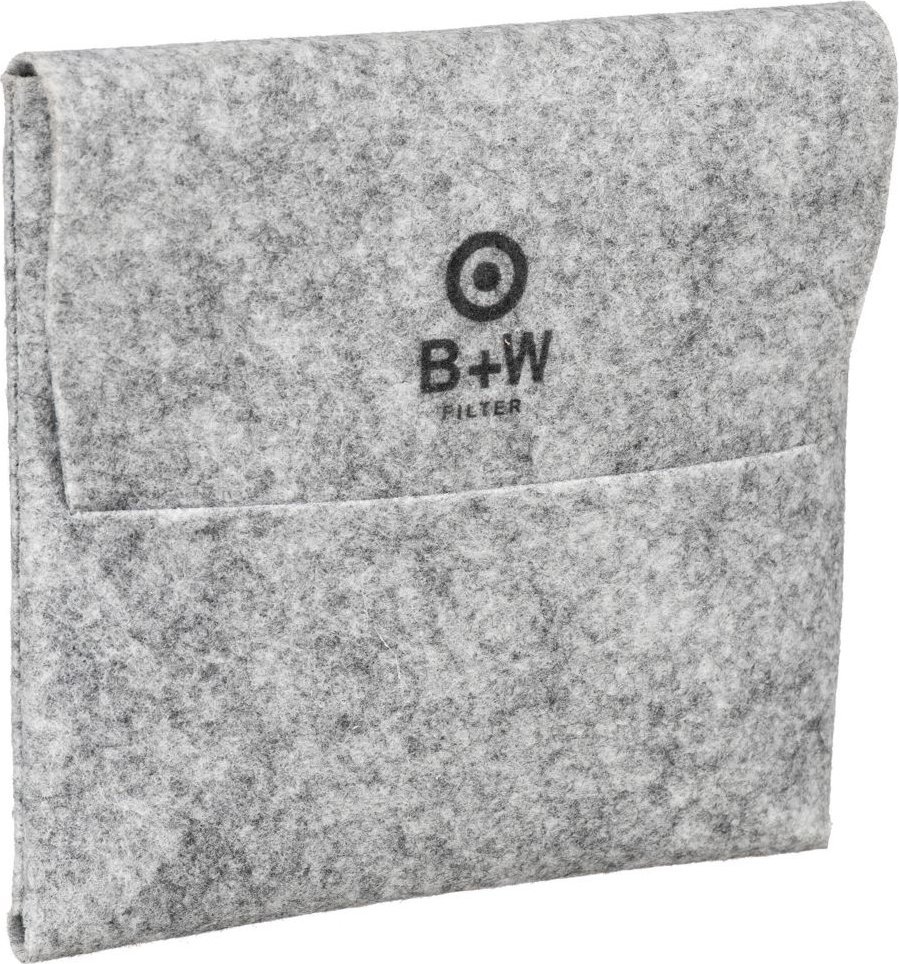 Kuti mbrojtëse filtri B+W Felt Pouch L, për 1 filter deri 95mm, e zezë