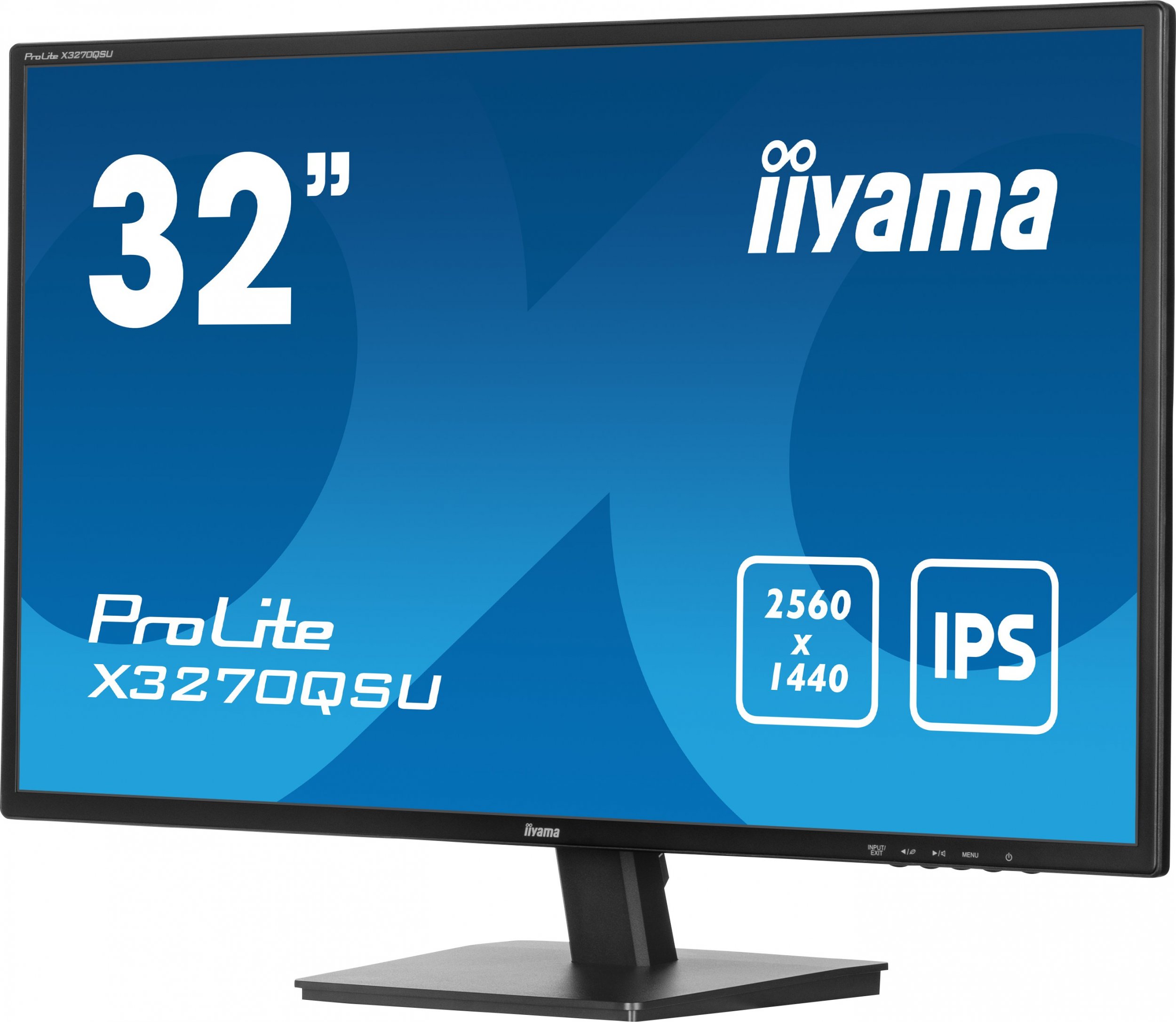 Monitor iiyama ProLite X3270QSU B1, 32", WQHD 2560x1440, IPS, i zi